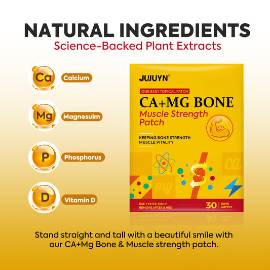 Calcium Magnesium Bone Patches - 30 Pieces