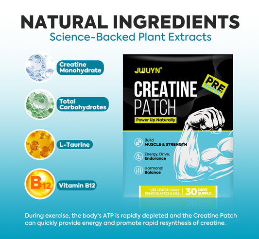 Creatine Patches - 30 Pieces