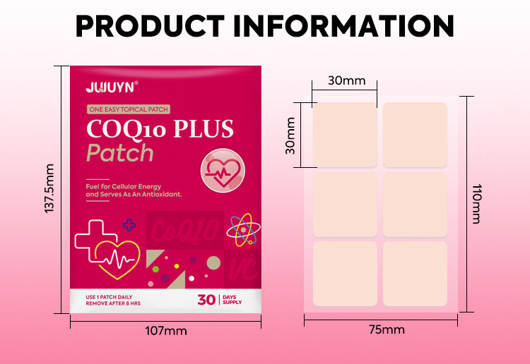 CoQ10 Plus Patches - 30 Pieces