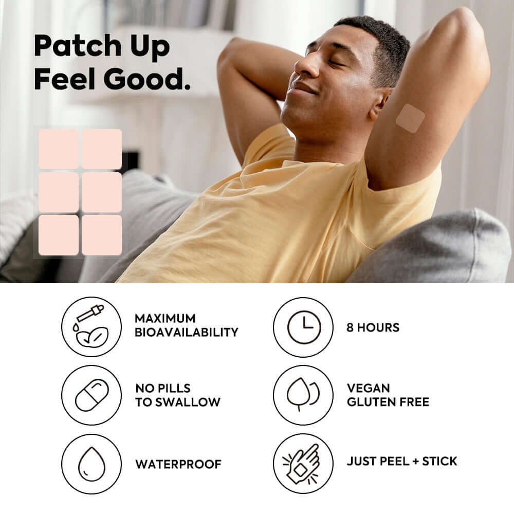 Relax patches with ashwagandha